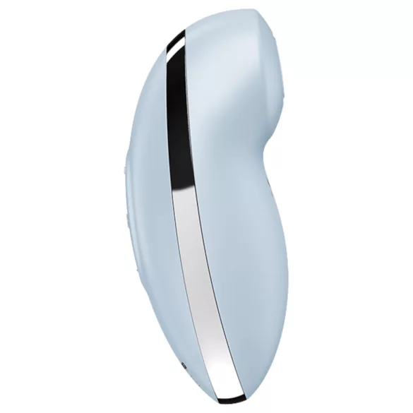 Satisfyer Tap & Climax 2 - клитор стимулатор и вибратор 2в1 - син