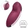 Satisfyer Tap & Climax 2 - вибратор и клитор стимулатор 2в1 - червен