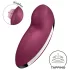 Satisfyer Tap & Climax 2 - вибратор и клитор стимулатор 2в1 - червен