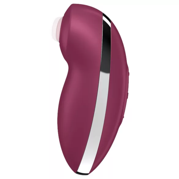 Satisfyer Tap & Climax 2 - вибратор и клитор стимулатор 2в1 - червен