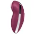 Satisfyer Tap & Climax 2 - вибратор и клитор стимулатор 2в1 - червен