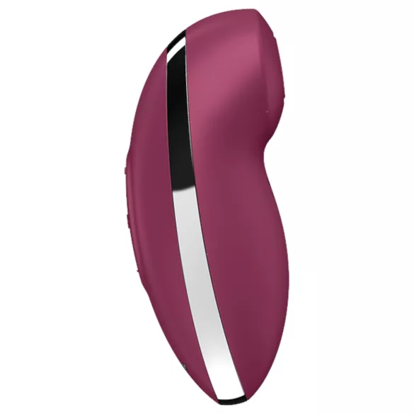 Satisfyer Tap & Climax 2 - вибратор и клитор стимулатор 2в1 - червен