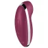 Satisfyer Tap & Climax 2 - вибратор и клитор стимулатор 2в1 - червен