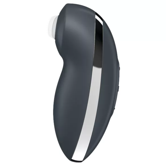 Satisfyer Tap & Climax 2 - вибратор за клитор 2в1 - сив