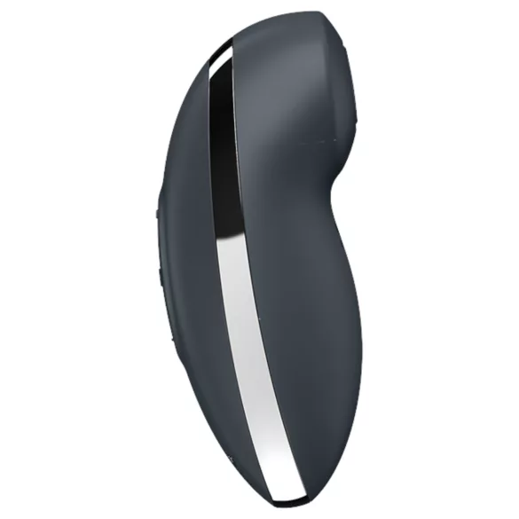 Satisfyer Tap & Climax 2 - вибратор за клитор 2в1 - сив