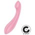 Satisfyer G-Force - акумулаторен, водоустойчив G-точков вибратор (розов)