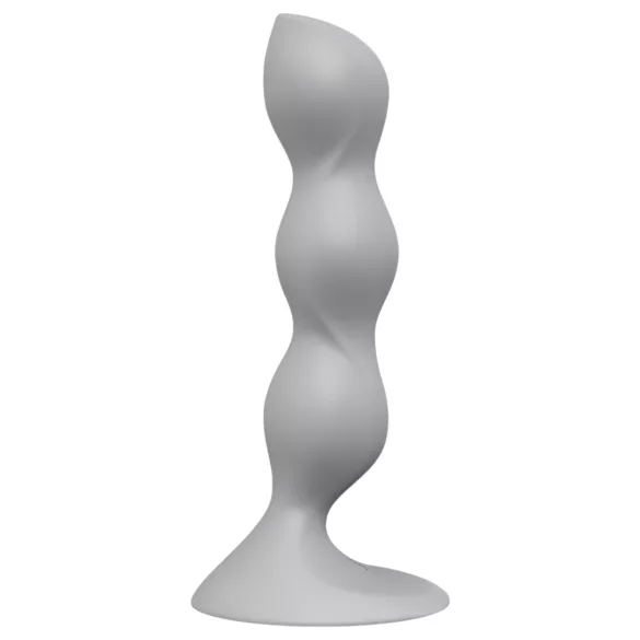 Satisfyer Triple Ball-R - дилдо с топчета - сиво