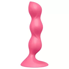   Satisfyer Triple Ball-R - анален вибратор с топчета - розов