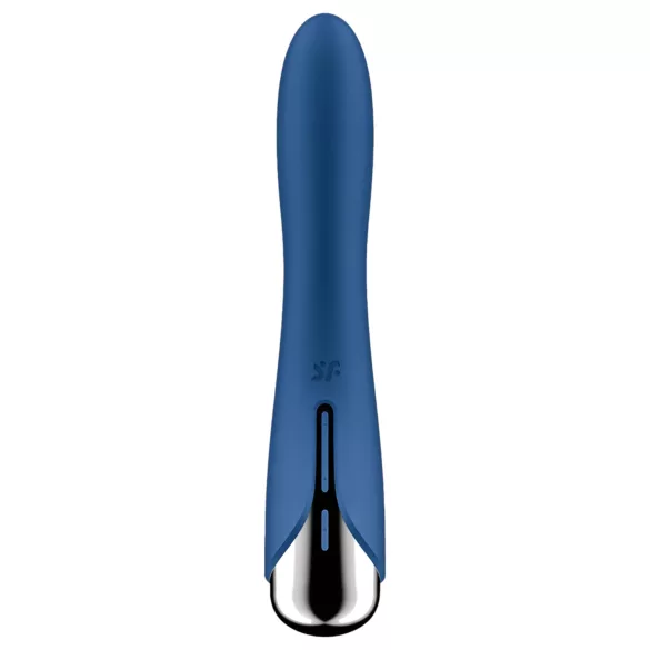 Satisfyer Spinning Vibe 1 - вибратор за G-точка с въртяща глава - син