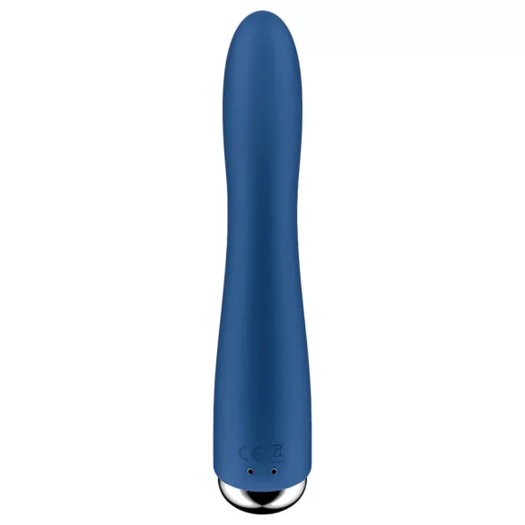 Satisfyer Spinning Vibe 1 - вибратор за G-точка с въртяща глава - син