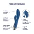 Satisfyer Spinning Rabbit 1 - въртящ се заешки вибратор с клитор стимулатор