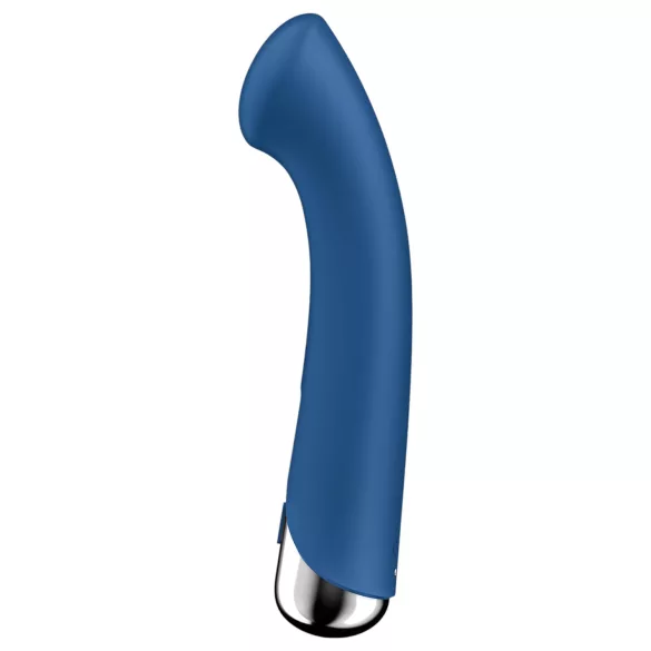 Satisfyer Spinning G-Spot 1 - вибратор за G-точка с въртяща се глава (син)