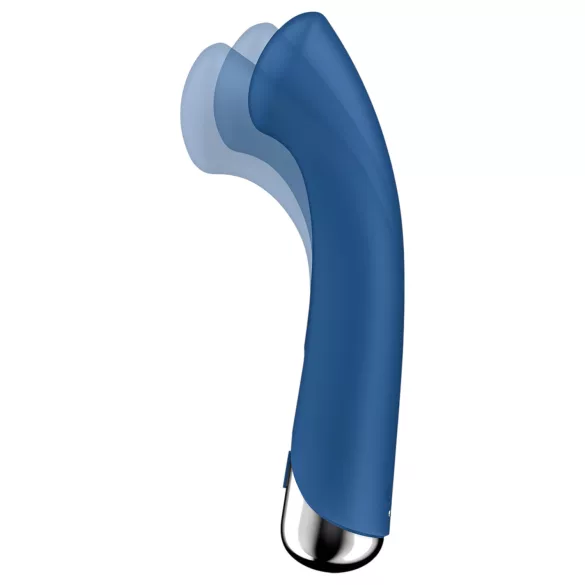 Satisfyer Spinning G-Spot 1 - вибратор за G-точка с въртяща се глава (син)