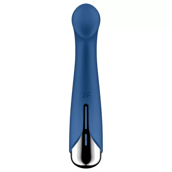 Satisfyer Spinning G-Spot 1 - вибратор за G-точка с въртяща се глава (син)
