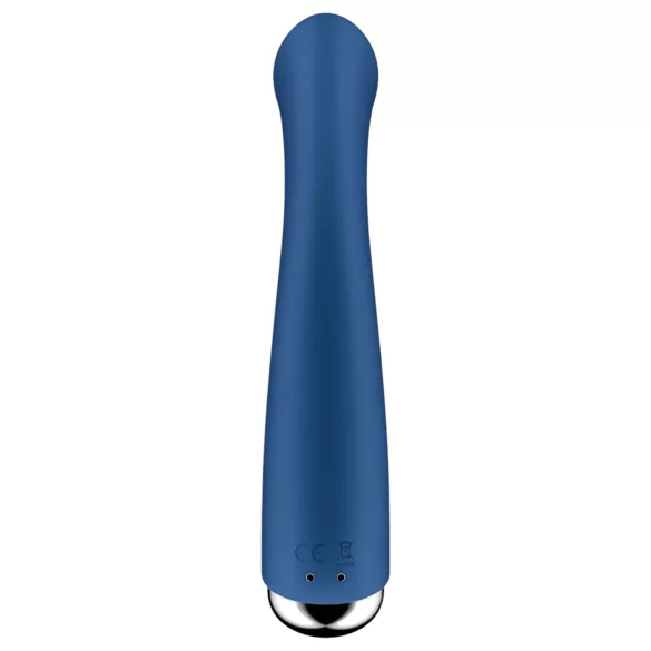 Satisfyer Spinning G-Spot 1 - вибратор за G-точка с въртяща се глава (син)