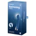 Satisfyer Spinning G-Spot 1 - вибратор за G-точка с въртяща се глава (син)
