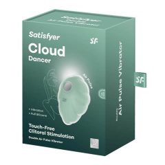   Satisfyer Cloud Dancer - презареждащ се въздушен стимулатор на клитора (мента)