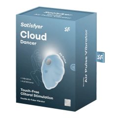   Satisfyer Cloud Dancer - презареждащ се въздушен стимулатор на клитора (син)