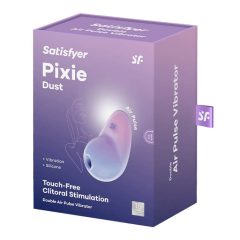   Satisfyer Pixie Dust - акумулаторна въздушна вълна за стимулиране на клитора (лилаво-розова)