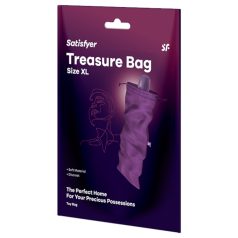   Satisfyer Treasure Bag XL - голяма чанта за съхранение (лилаво)