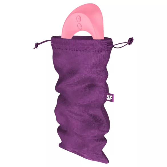 Satisfyer Treasure Bag - дискретна чанта за съхранение - средна (лилава)
