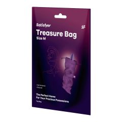   Satisfyer Treasure Bag M - чанта за съхранение на секс играчки - средна (лилава)