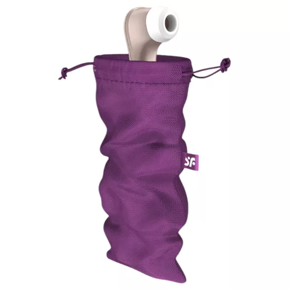 Satisfyer - дискретна чанта за съхранение - лилава, размер L, средна