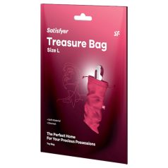   Satisfyer Treasure Bag L - голяма чанта за съхранение (розово)