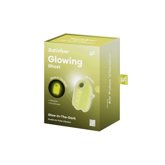Satisfyer Glowing Ghost - светещ клиторен стимулатор (жълт)