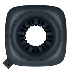   Satisfyer Ring Stroker - акумулаторен вибриращ мастурбатор (черен)