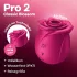 Satisfyer Pro 2 Classic Blossom - вакуумен стимулатор за клитор - червен