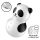 Satisfyer Pocket Panda - въздушен вибратор за клитор (черен)