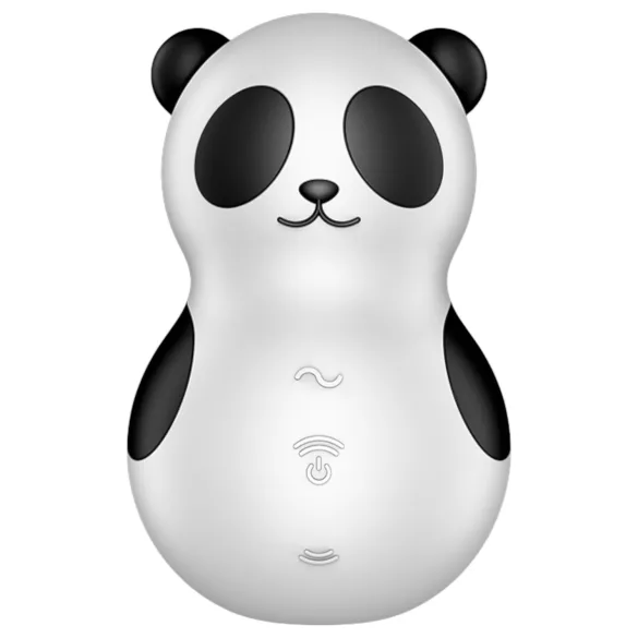 Satisfyer Pocket Panda - вибратор за клитор с въздушни вълни - черен