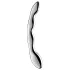 Satisfyer Cosmic Crest 2 - метален дилдо с вълнообразна форма - сребрист