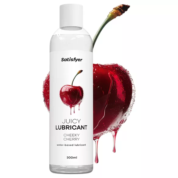 Satisfyer - лубрикант с вкус на череша - 300 мл
