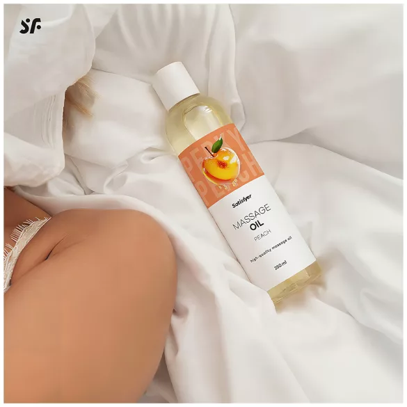Satisfyer - масажно олио - праскова - 250 мл