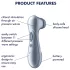 Satisfyer Pro2 Gen2 - клитор стимулатор с въздушни вълни - син