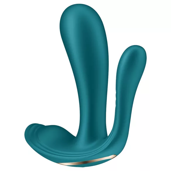 Satisfyer Top Secret+ - 3‑раменен, носим вибратор (зелен)