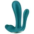 Satisfyer Top Secret+ - 3‑раменен, носим вибратор (зелен)