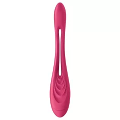   Satisfyer Elastic Game - гъвкав вибратор за двойки (розов)