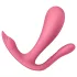 Satisfyer Top Secret+ - носим вибратор за G-точка и анална стимулация (розов)