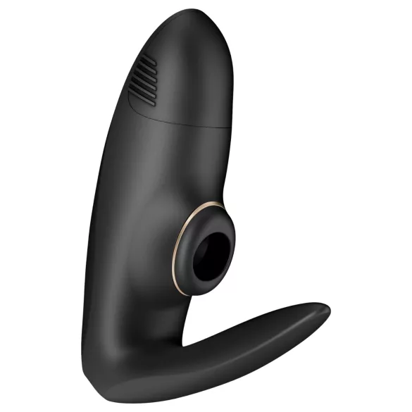 Satisfyer Pro 4 Couples - вибратор за двойки с въздушни вълни - черен