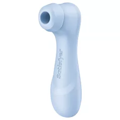   Satisfyer Pro 2 Gen4 - вибратор за клитор с въздушни вълни, с управление чрез приложение (син)