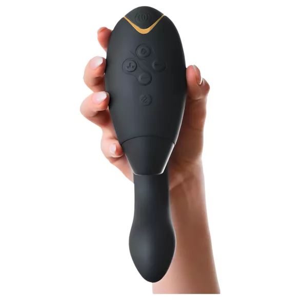 Womanizer Duo 2 - вибратор 2 в 1 за G-точка и клитор - черен