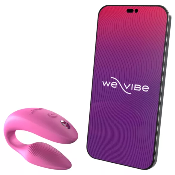 We-Vibe Sync - вибратор за двойки - безжичен, акумулаторен - розов