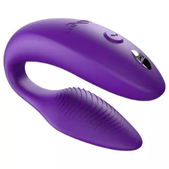   We-Vibe Sync - вибратор за двойки с приложение и дистанционно (лилав)