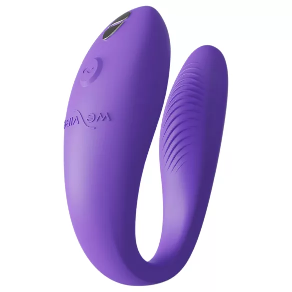We-Vibe Sync Go - вибратор за двойки с управление чрез приложение (лилав)