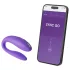 We-Vibe Sync Go - вибратор за двойки с управление чрез приложение (лилав)