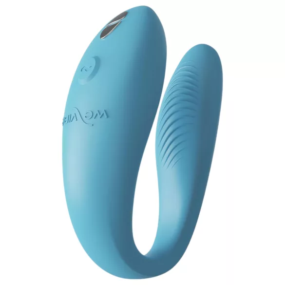 We-Vibe Sync Go - вибратор за двойки с управление чрез приложение (тюркоаз)