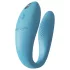 We-Vibe Sync Go - вибратор за двойки с управление чрез приложение (тюркоаз)
